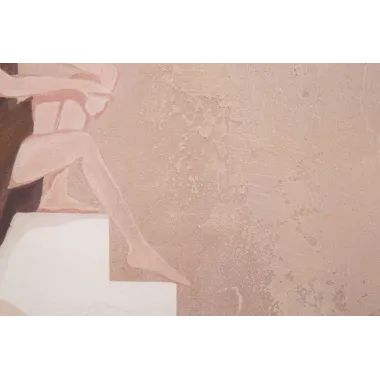 OBRAZ NA PŁÓTNIE LADY -B- 80X3,7X100 cm